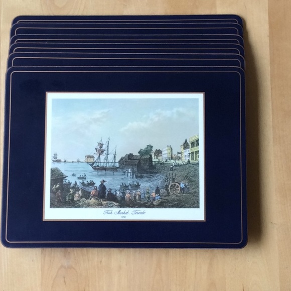 Vintage Toronto cork placemates - Picture 1 of 7